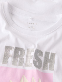 NAME IT T-shirt Falkaz Bright White